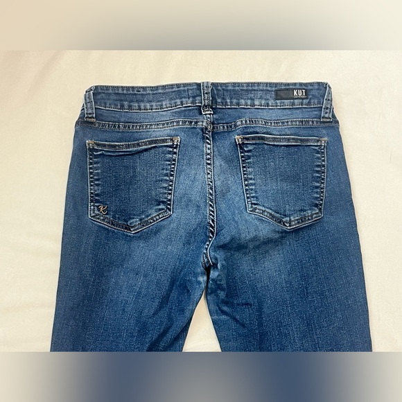 Kut from the Kloth Mia Toothpick Skinny Women's Blue Jeans Size 8 - Picture 12 of 16